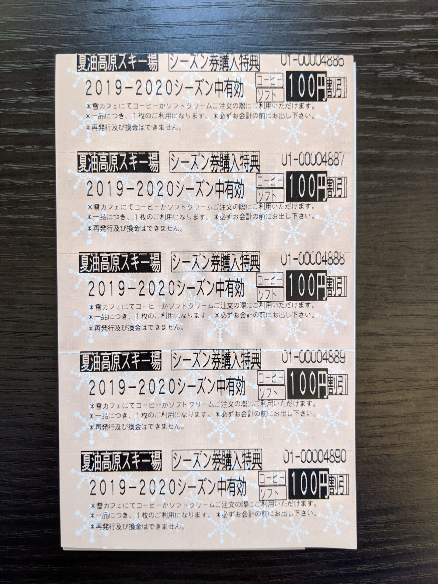 2020シーズン 夏油高原スキー場 前売り1日リフト券 4，900円｜東北 